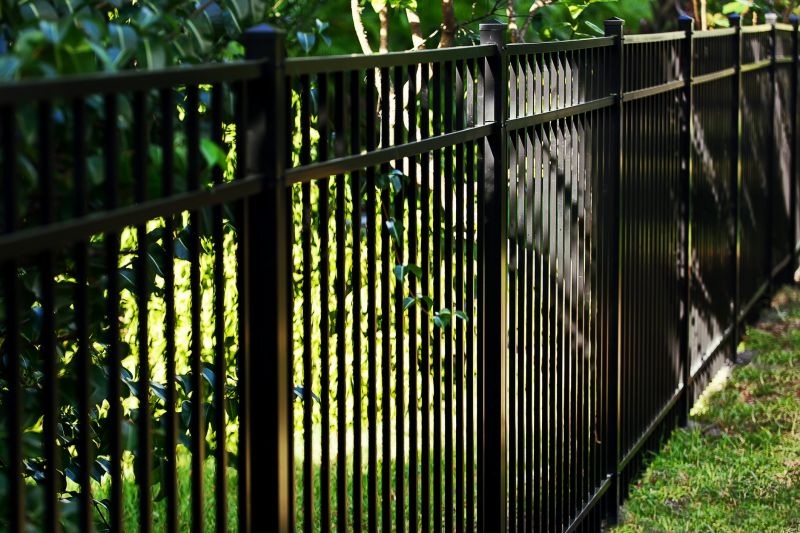 Aluminum Fence Installation in Spring
