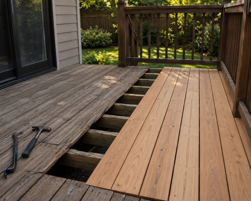 Deck Steps Replacement in Seattle, WA