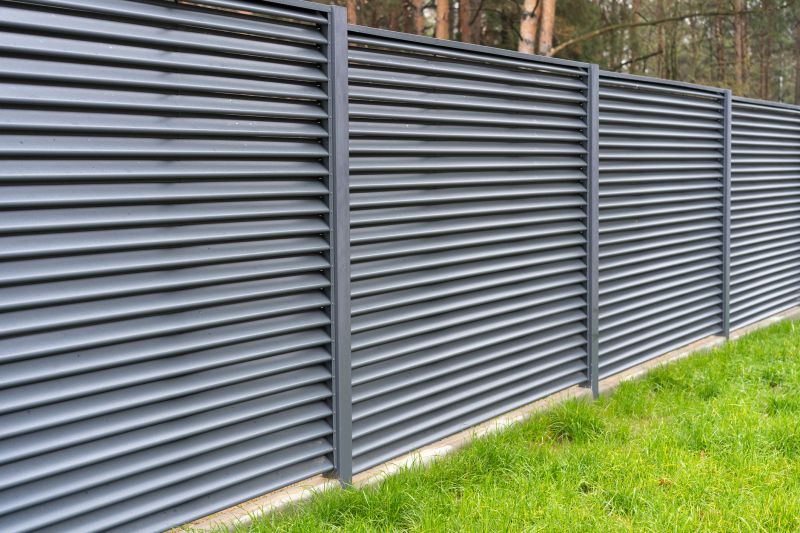 Decorative Chain Link with Privacy Slats