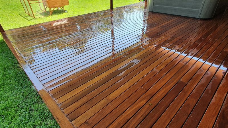 Hardwood Deck Installation in Boston, MA