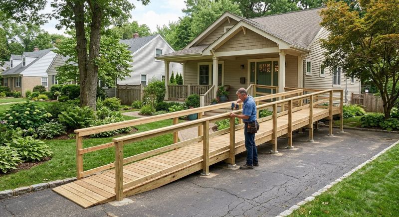 Wheelchair Ramp Installation in Kansas City, KS